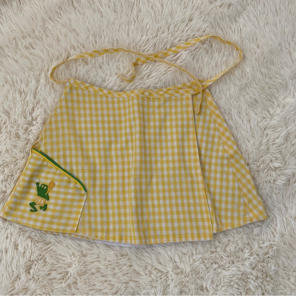 Vintage Handmade Reversible Wrap Around Tennis Skirt